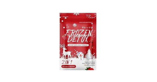 Frozen Detox Capsules 2 In 1 Detox & Fiberry In Pakistan - Image 2